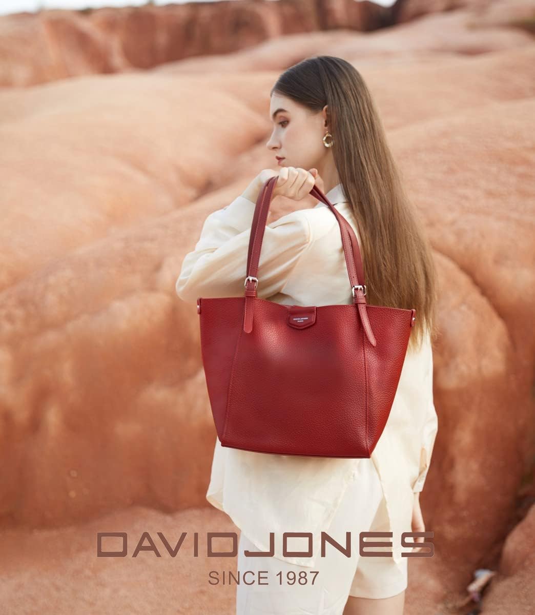 Thumbnail 1 de David Jones Sac cabas A4 rouge