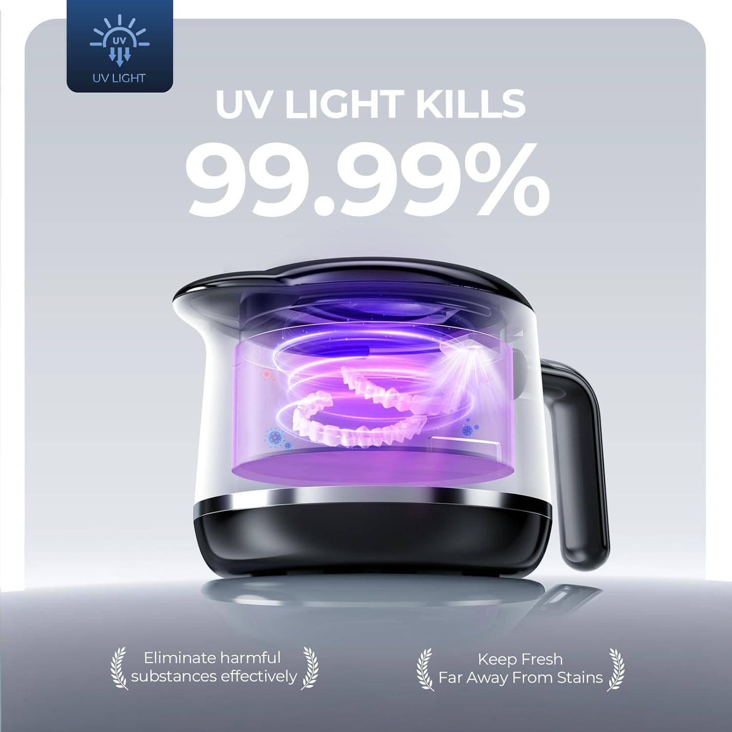 Thumbnail 2 de GYNHD Ultrasonic Retainer Cleaner 45kHz 🦷