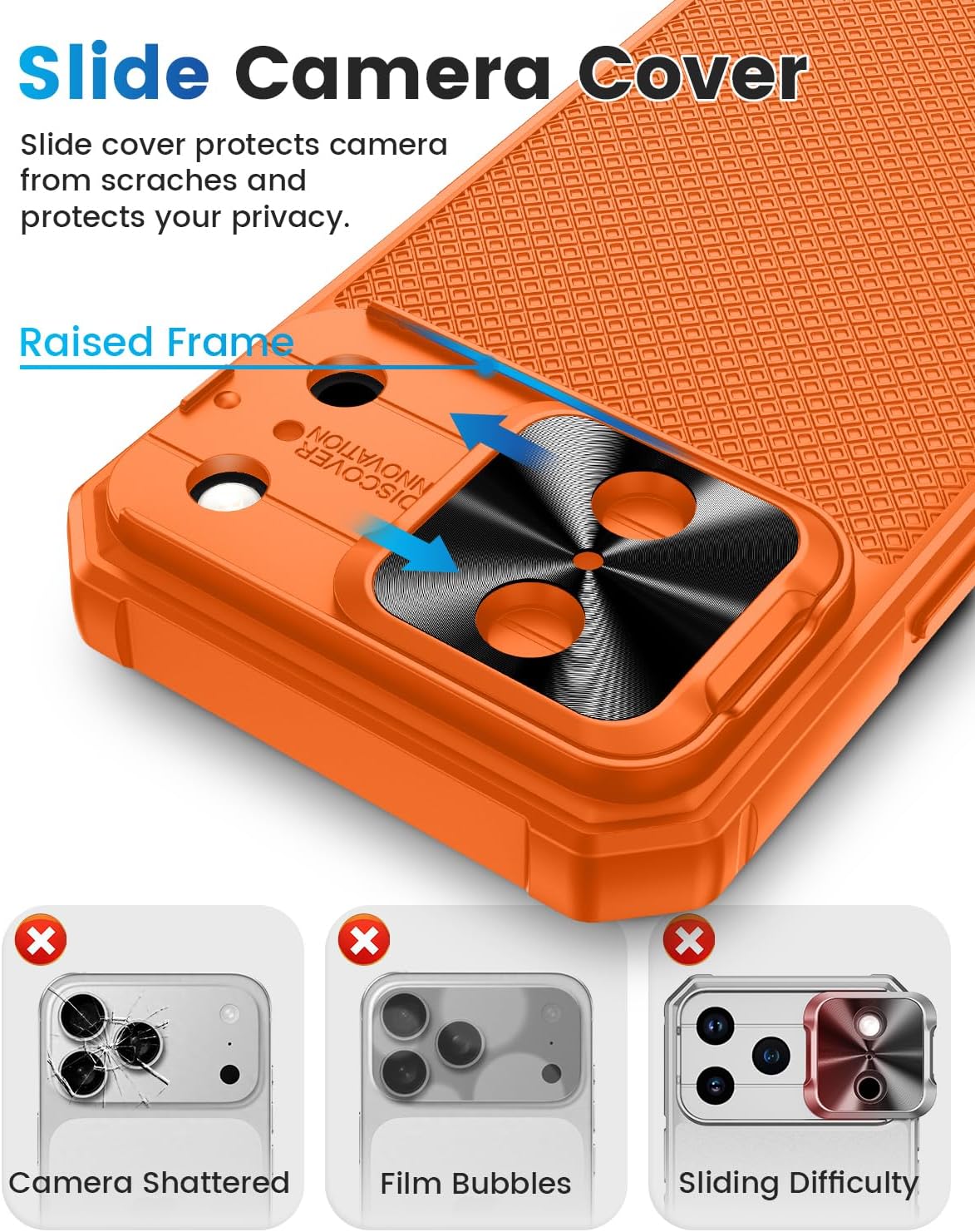 Detalle de Doeshine iPhone 17 Pro case with privacy screen protector 5G