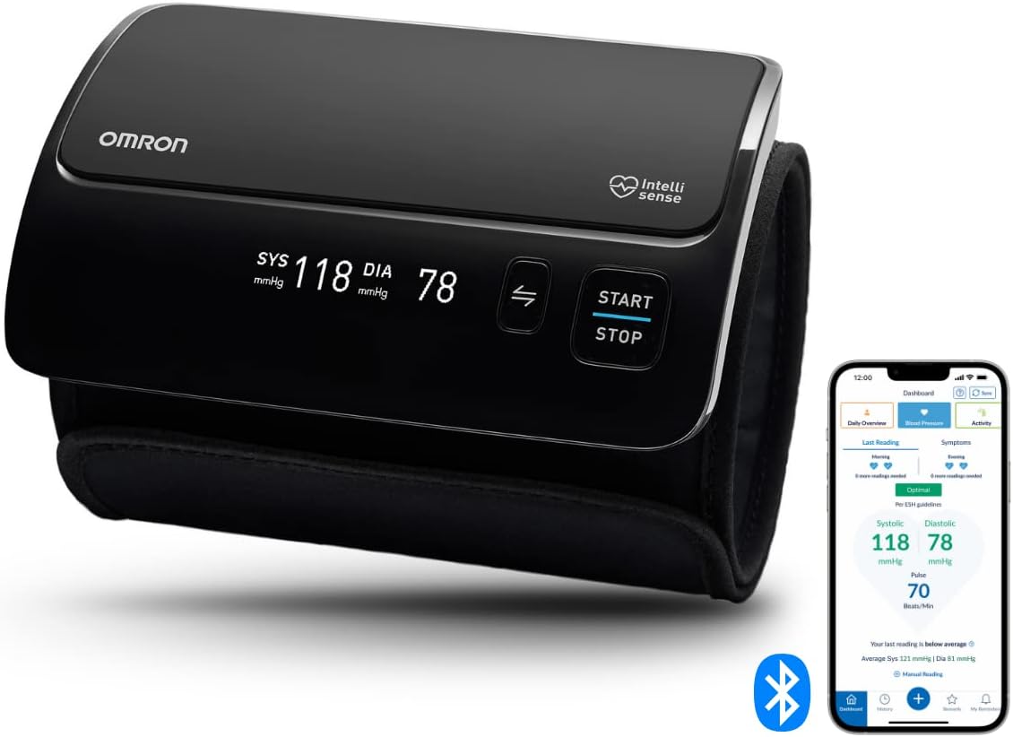 Detalle de OMRON EVOLV tensiomètre bras 22–42 cm 🩺