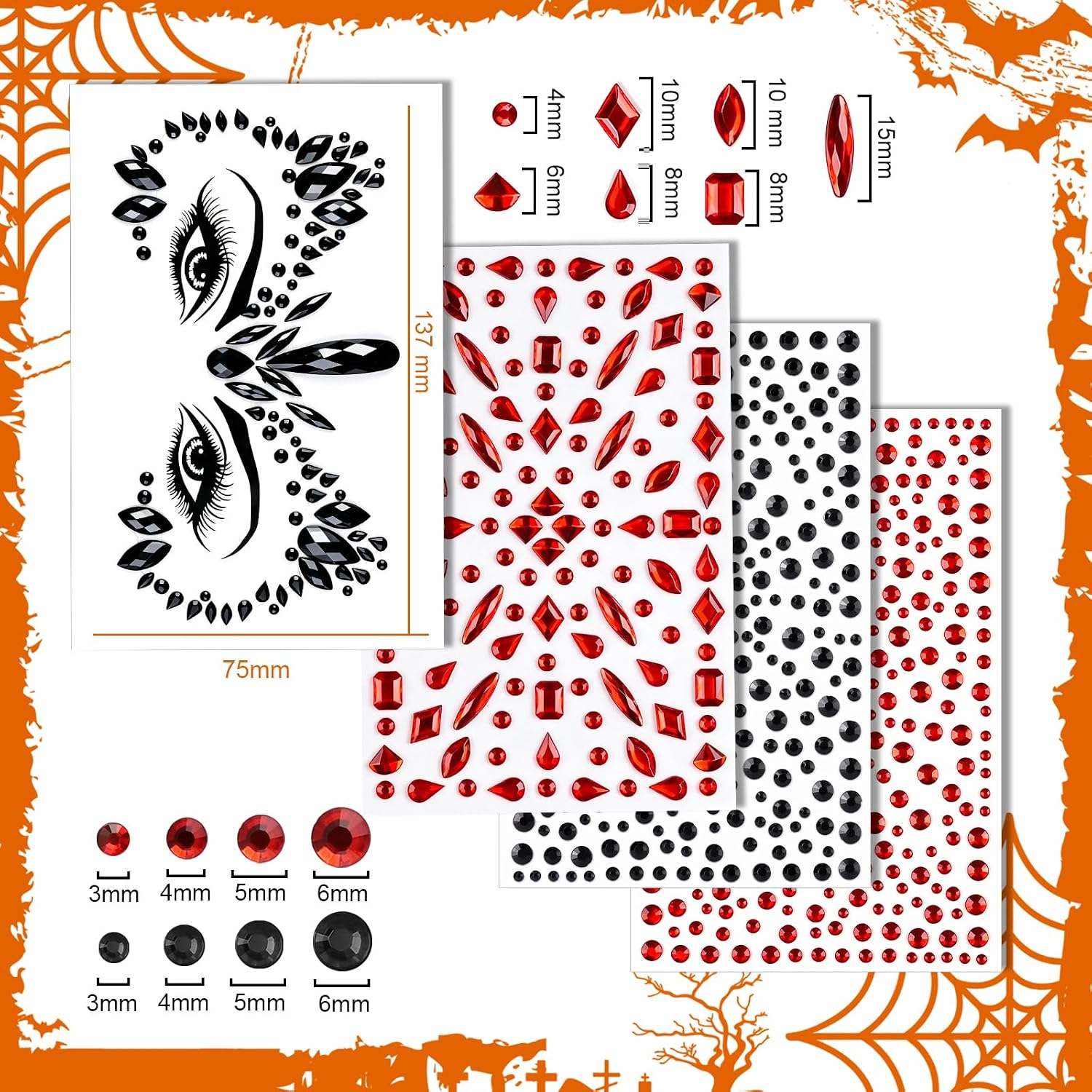 Thumbnail 1 de Teenitor Face Glitter Set