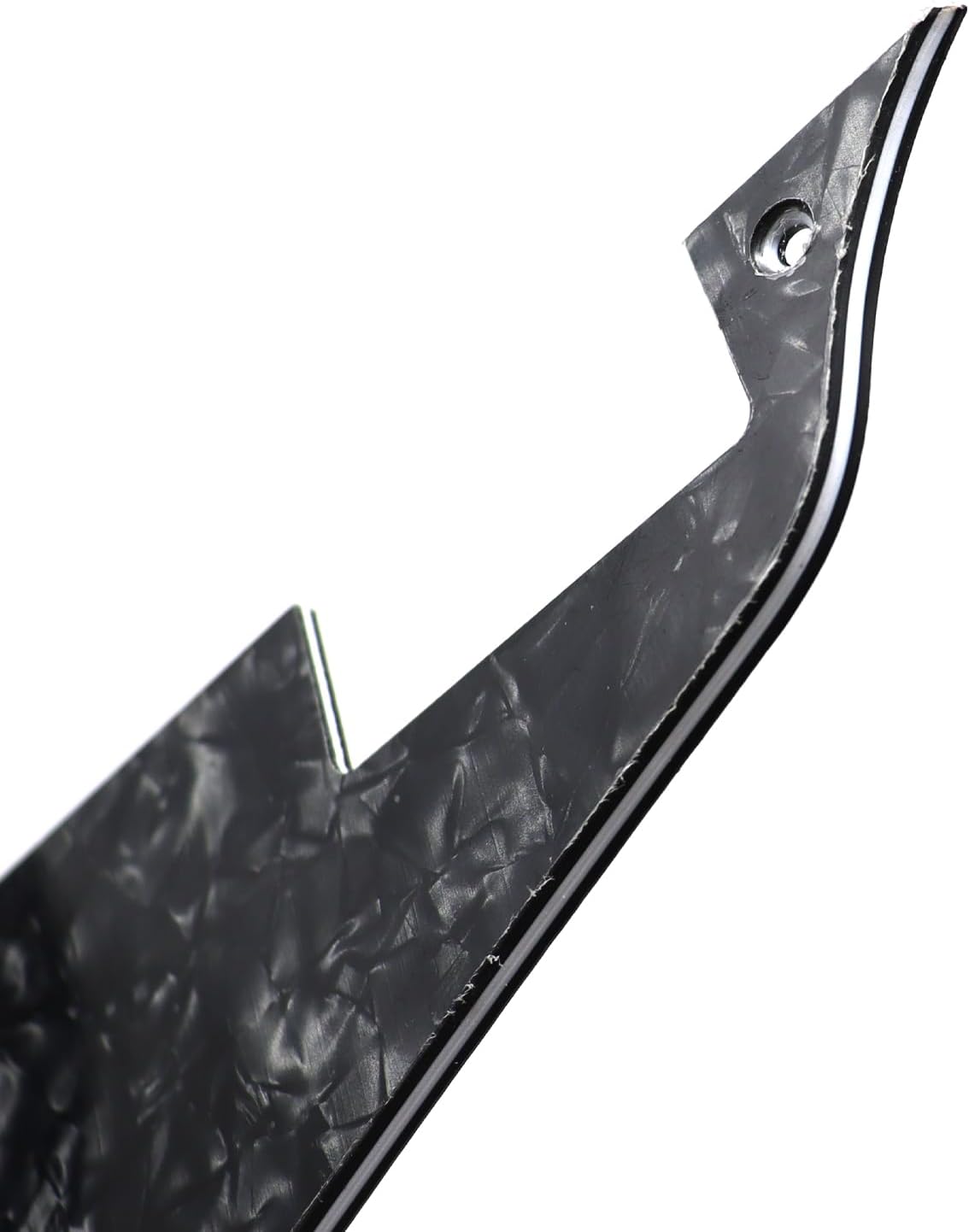 Detalle 2 de LP-Style Electric Guitar Pickguard Black Pearl