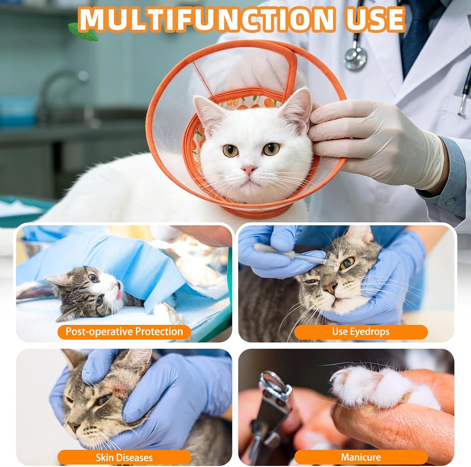Detalle 2 de PUPTECK Cat Recovery Collar Size S