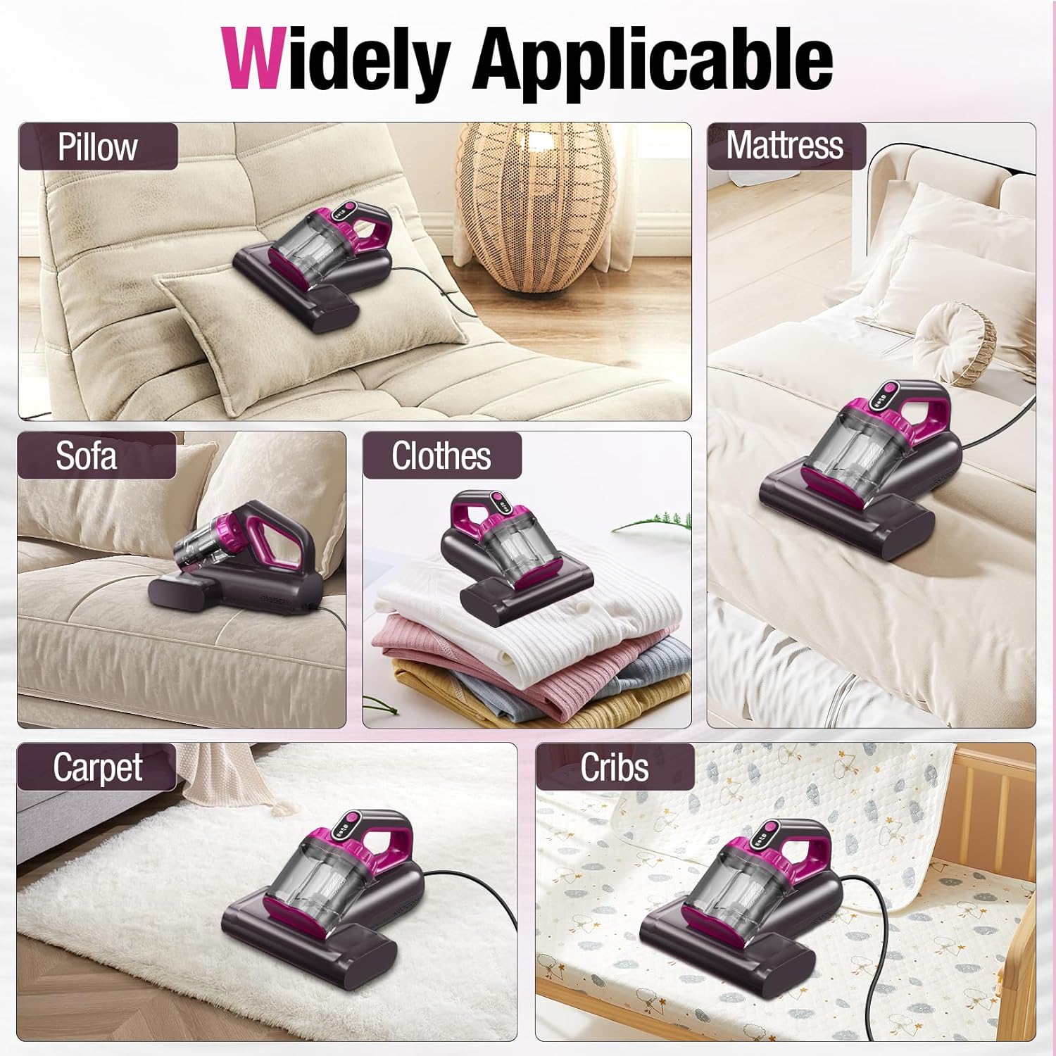 Thumbnail 6 de BYHUME Mattress Vacuum Cleaner 17KPa Bed Vacuum 📢