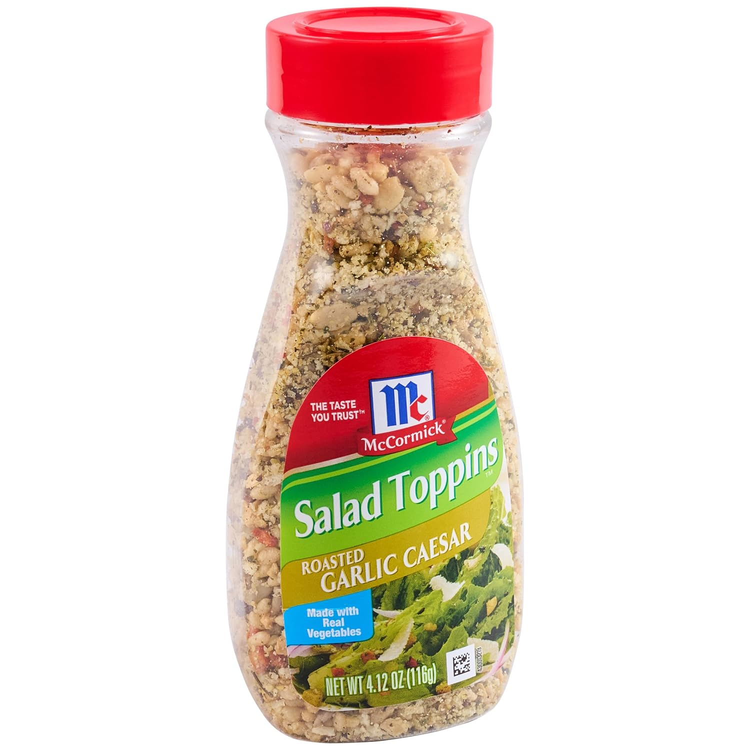 Detalle 2 de McCormick 052100005317 Salad Toppins Roasted Garlic Caesar Topping, 4.12 oz (Pack of 6)