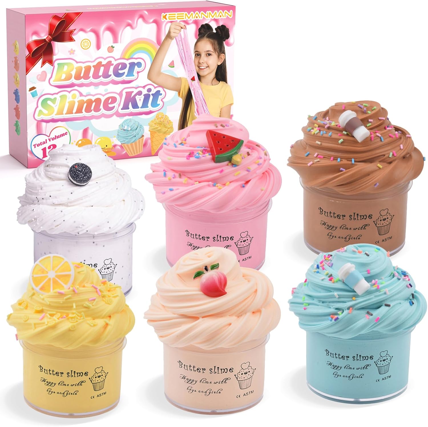 Detalle de Butter Slime Kit 6-Pack for Kids