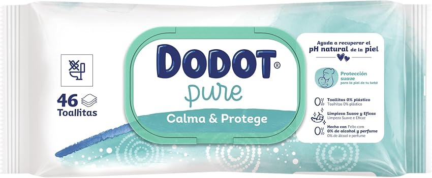 Thumbnail 6 de Dodot Toallitas Pure Calma & Protege con Aloe Vera