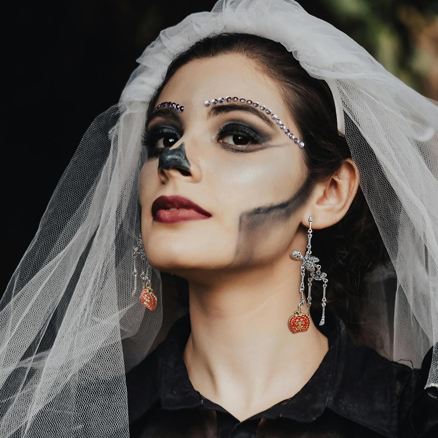Detalle de RechicGu Halloween Earrings in Zinc Alloy