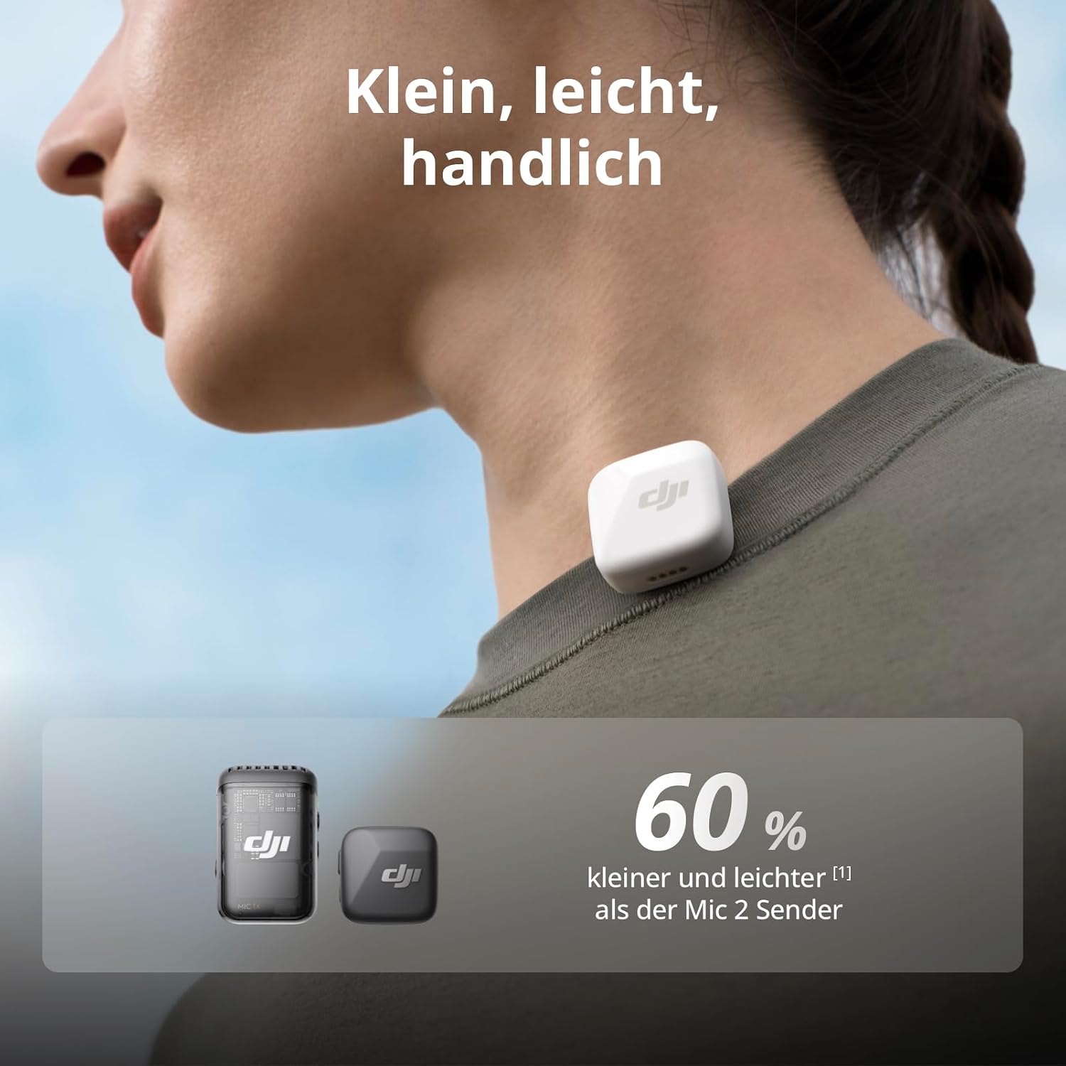 Thumbnail 5 de DJI Mic Mini Sender Funkmikrofon