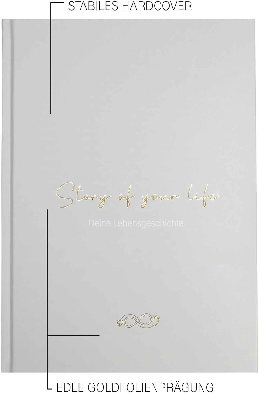 Thumbnail 2 de LEAF & GOLD Babybuch 17 x 24 cm