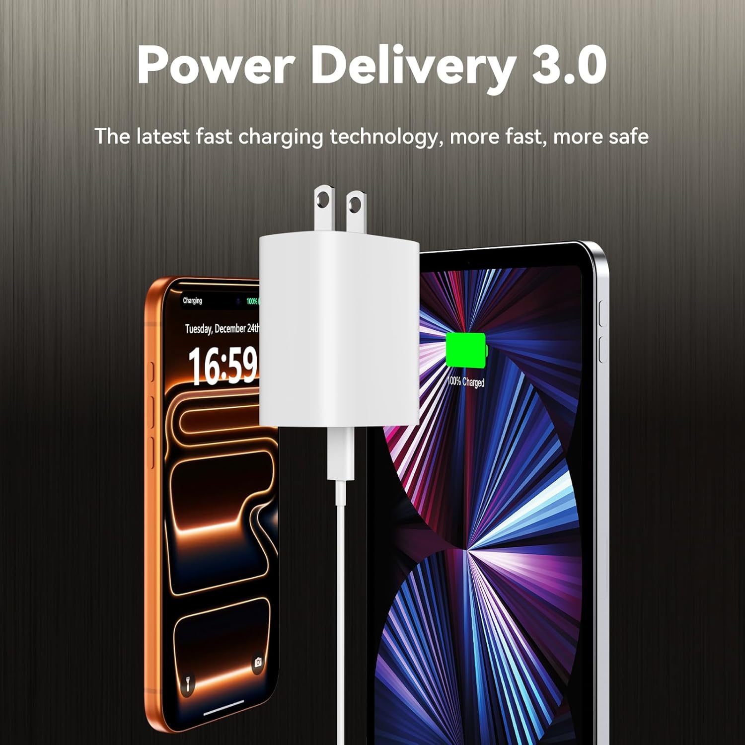 Thumbnail 3 de iPhone 17 Charger 10 ft Fast Charging