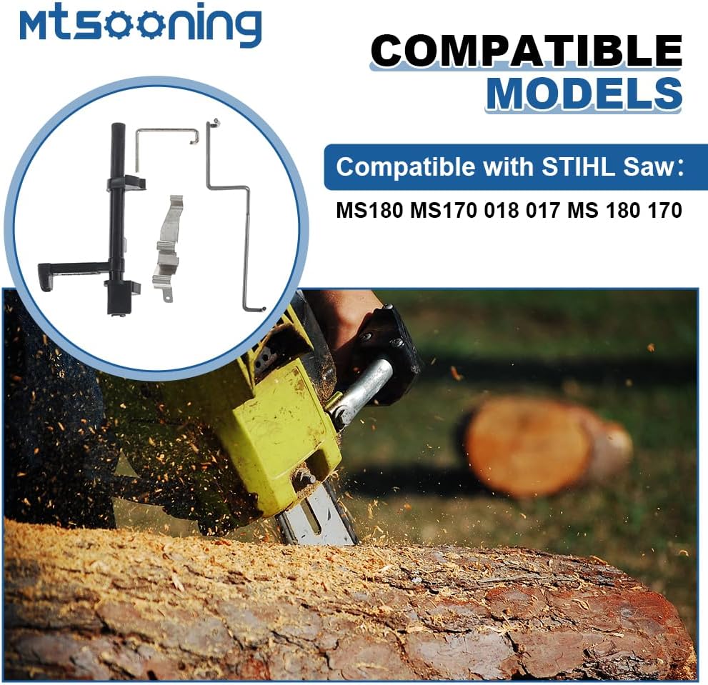 Detalle de Chainsaw control rod kit, ABS and metal