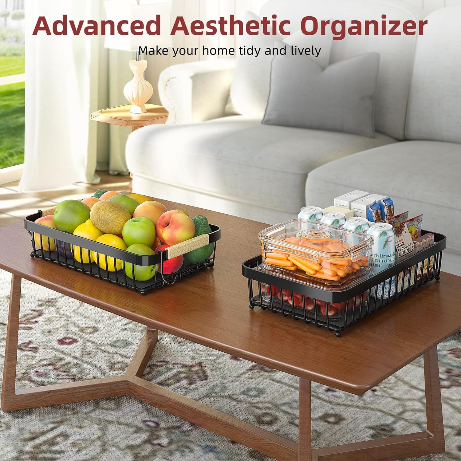 Thumbnail 3 de Sevenblue 2 Tier Fruit Basket 2026