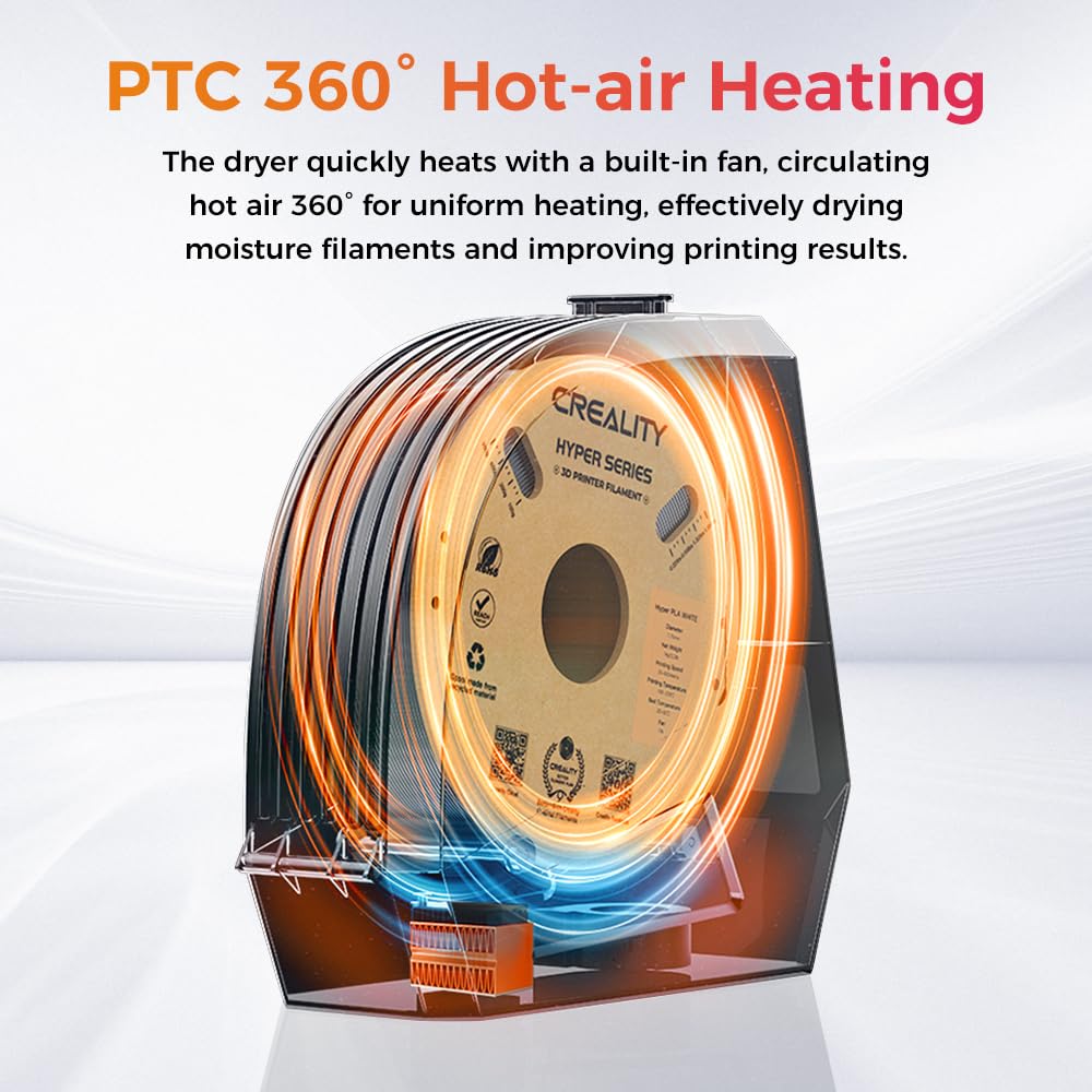 Detalle de Creality filament dryer Space Pi