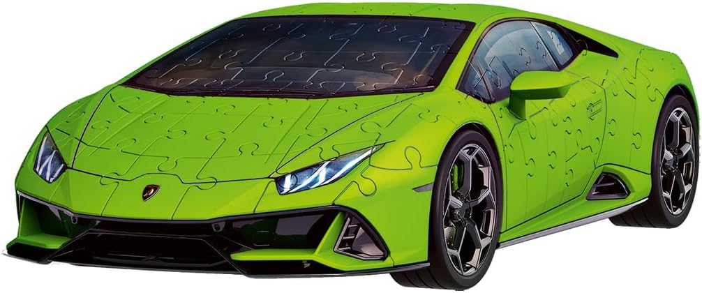 Thumbnail 1 de Ravensburger Puzzle 3D Lamborghini Huracán Evo – Maquette sans colle, 108 pièces