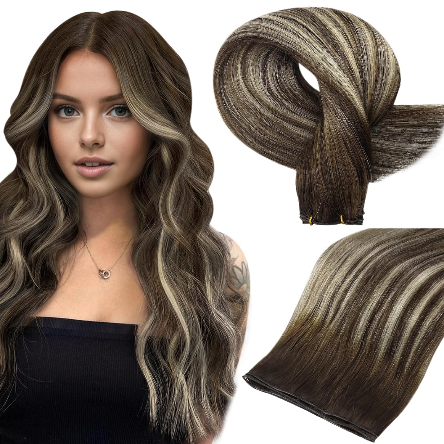Detalle de Full Shine Genius Hair Extensions 16 Inch 60G