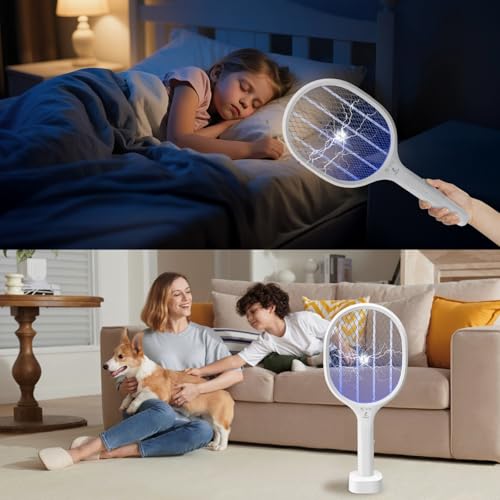 Thumbnail 4 de Walizard 2-in-1 Raquette Électrique Insectes – Tapette à Mouches USB 3000 V