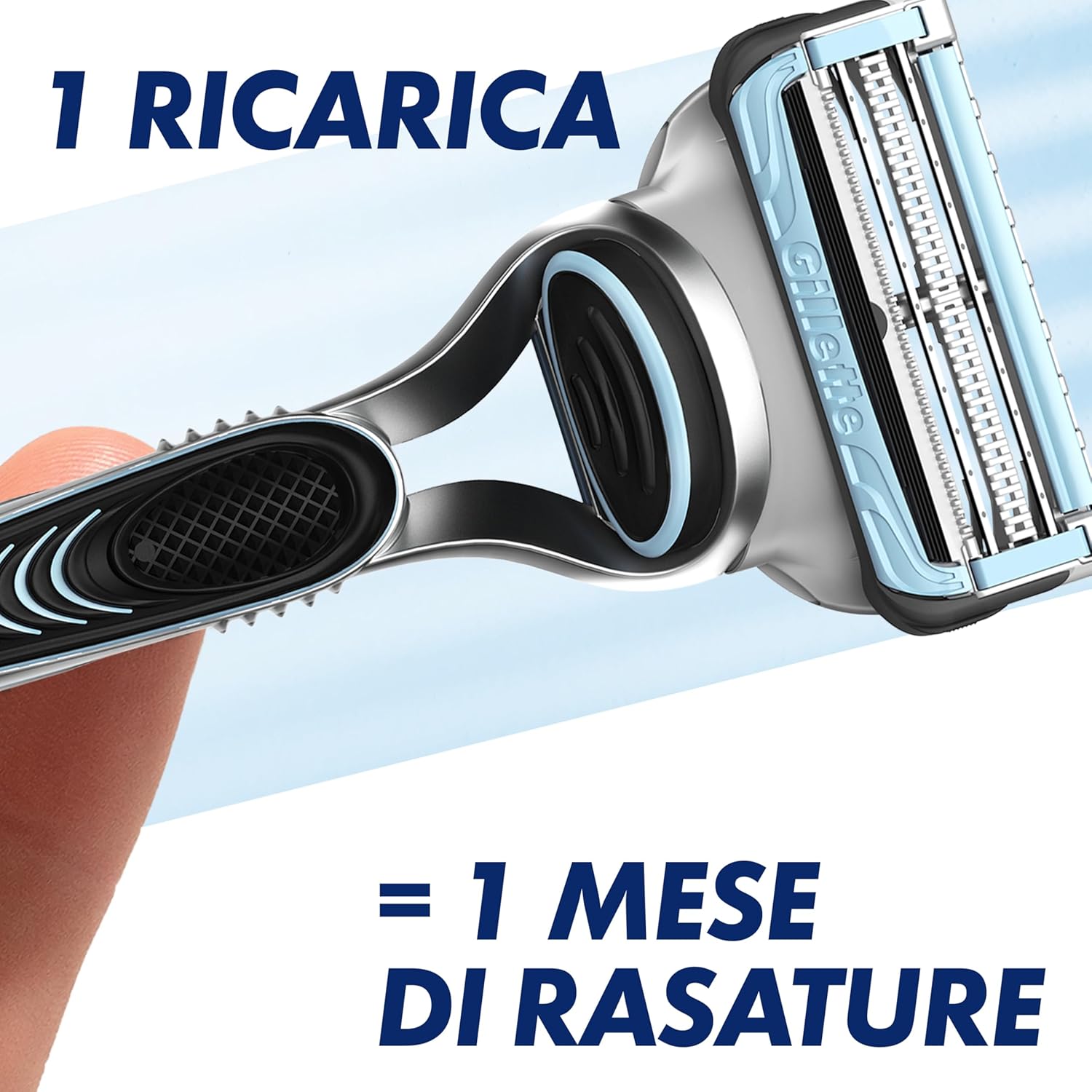 Detalle 2 de Gillette Skinguard Sensitive rasoio 10 lamette 🪒