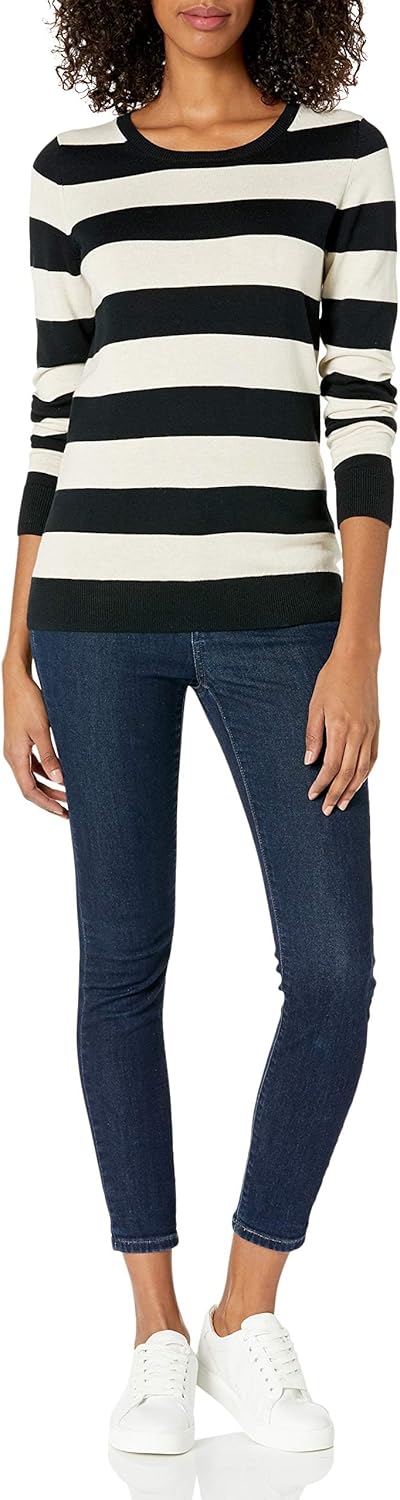 Thumbnail 3 de Amazon Essentials Damen Langärmliger Pullover mit Rundhalsausschnitt – Leicht, Übergröße