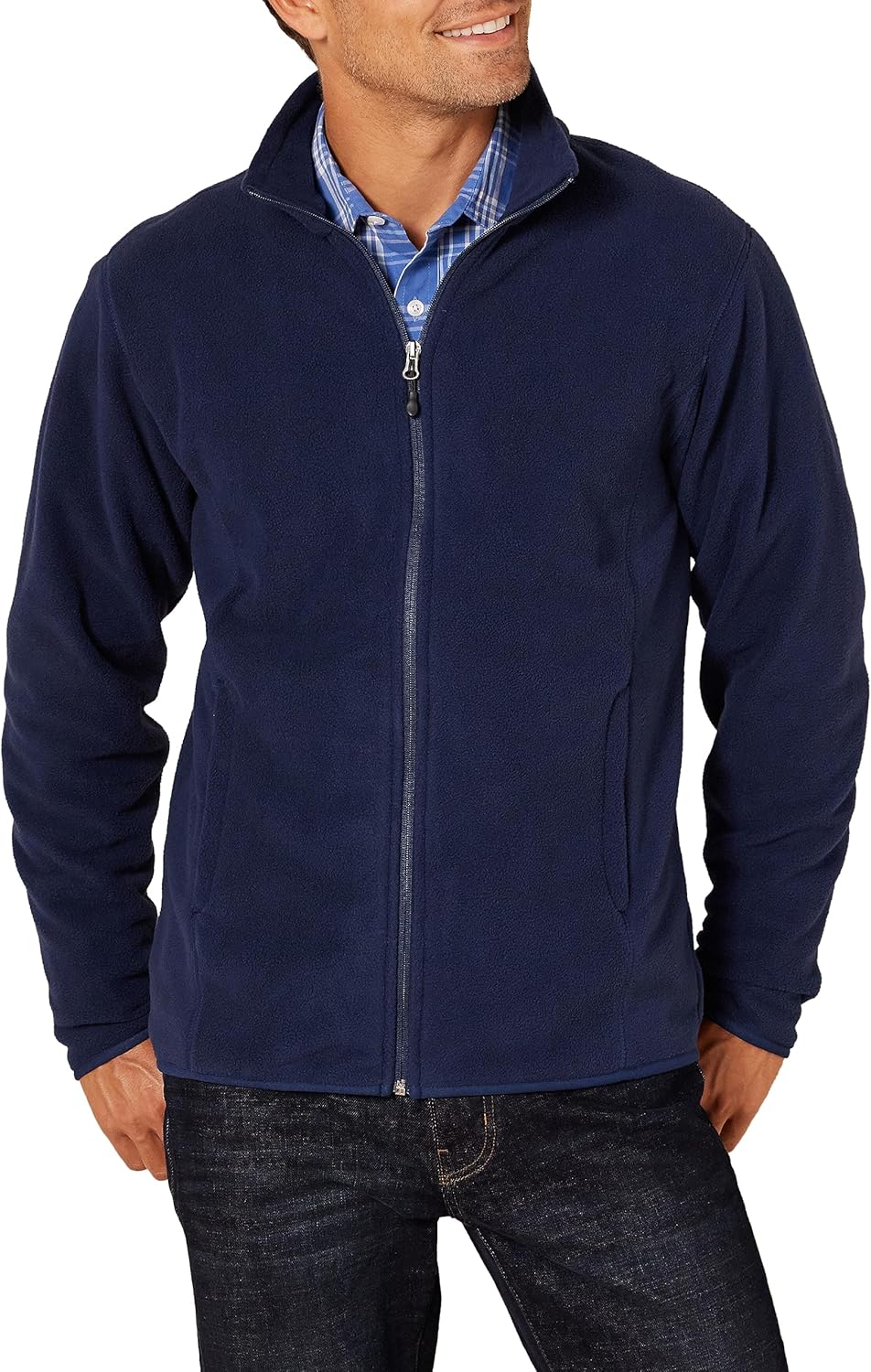 Thumbnail 3 de Amazon Essentials Men’s Full-Zip Fleece Jacket (Big & Tall) – cosy midweight warmth for everyday wear