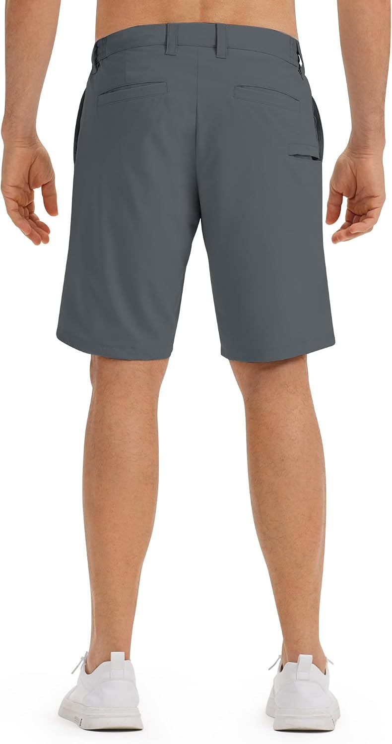 Detalle 2 de 33,000ft Men’s 9-Inch Dry Fit Stretch Golf Shorts (UPF 50+) with Pockets