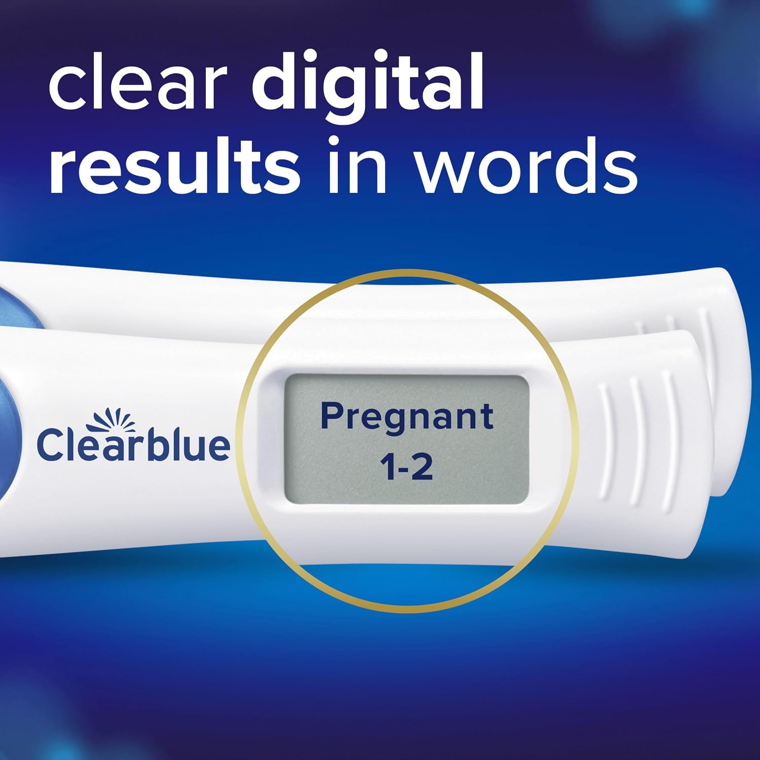 Detalle 2 de Clearblue Pregnancy Test Digital with Weeks Indicator, 2
