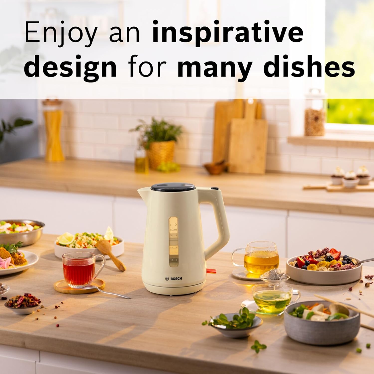 Thumbnail 4 de Bosch MyMoment Delight TWK1M127GB Electric Kettle review: aPragmatic cream 1.7L model for everyday tea