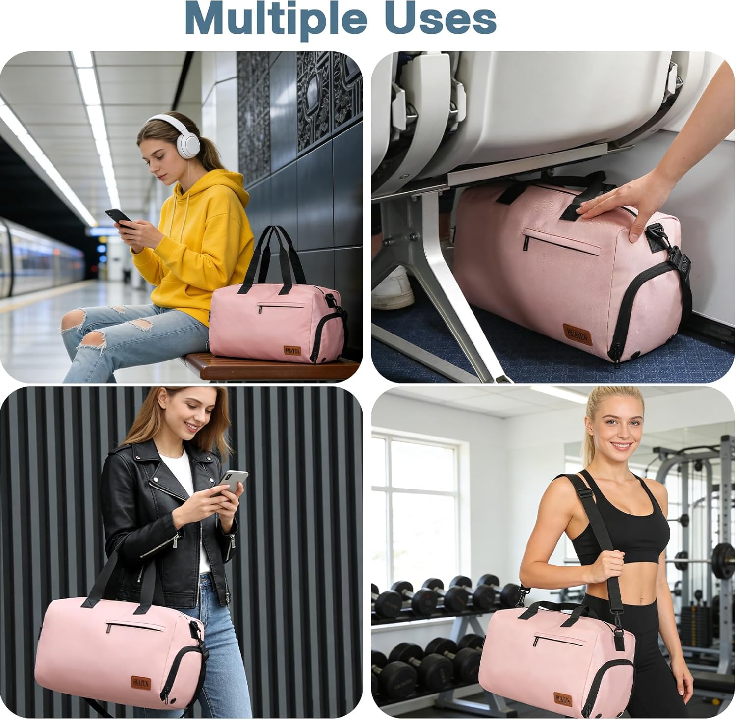 Thumbnail 6 de Romon Bolsa Deporte 40x23x24cm Bolsa Gimnasio