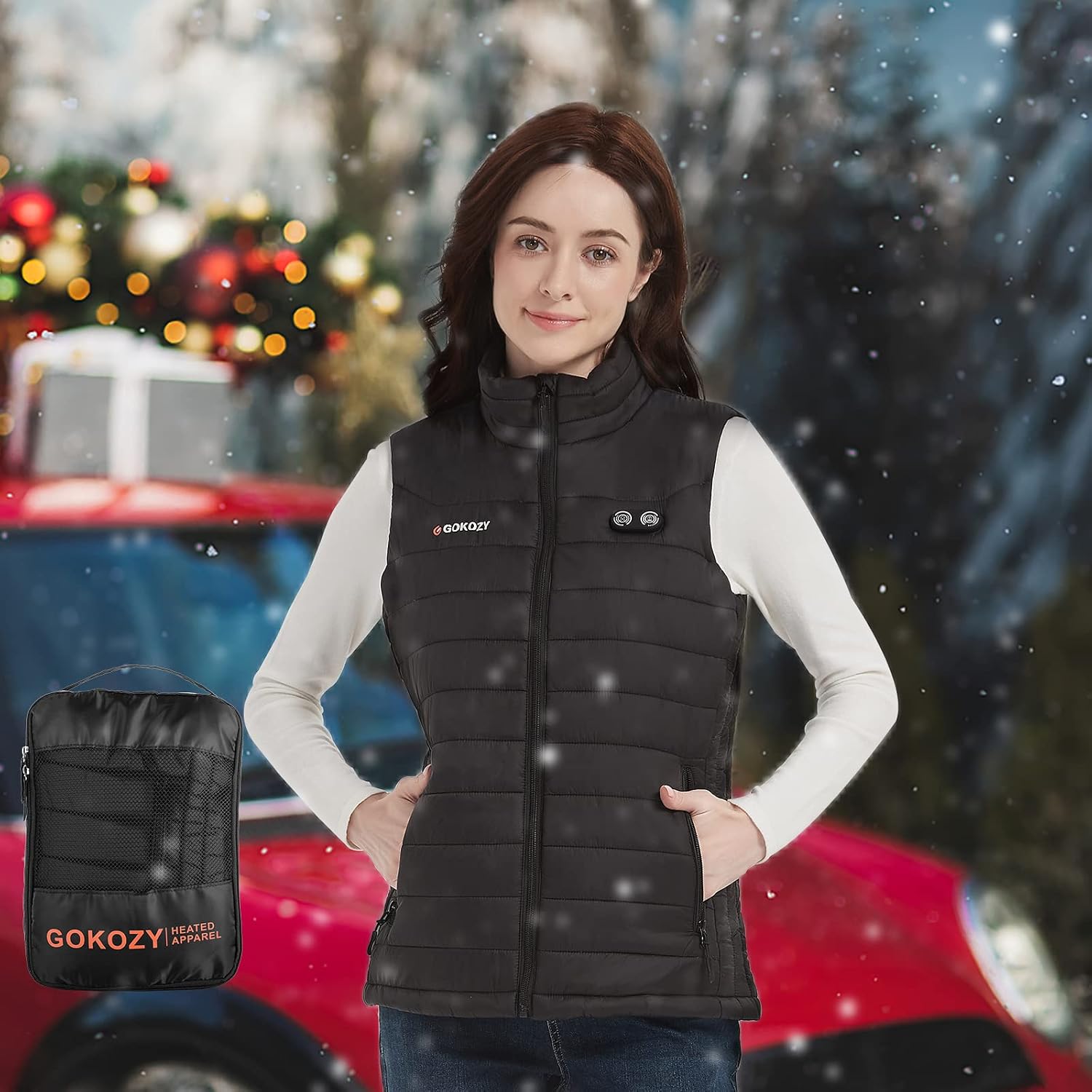 Thumbnail 2 de Gokozy Women's Heated Vest 3-zone heated vest