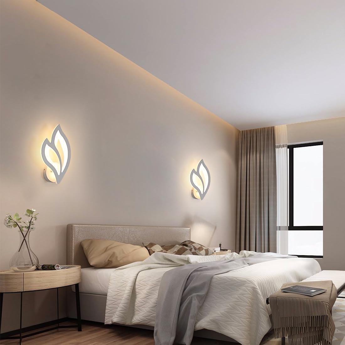 Detalle de SENQIU Applique parete LED 13W