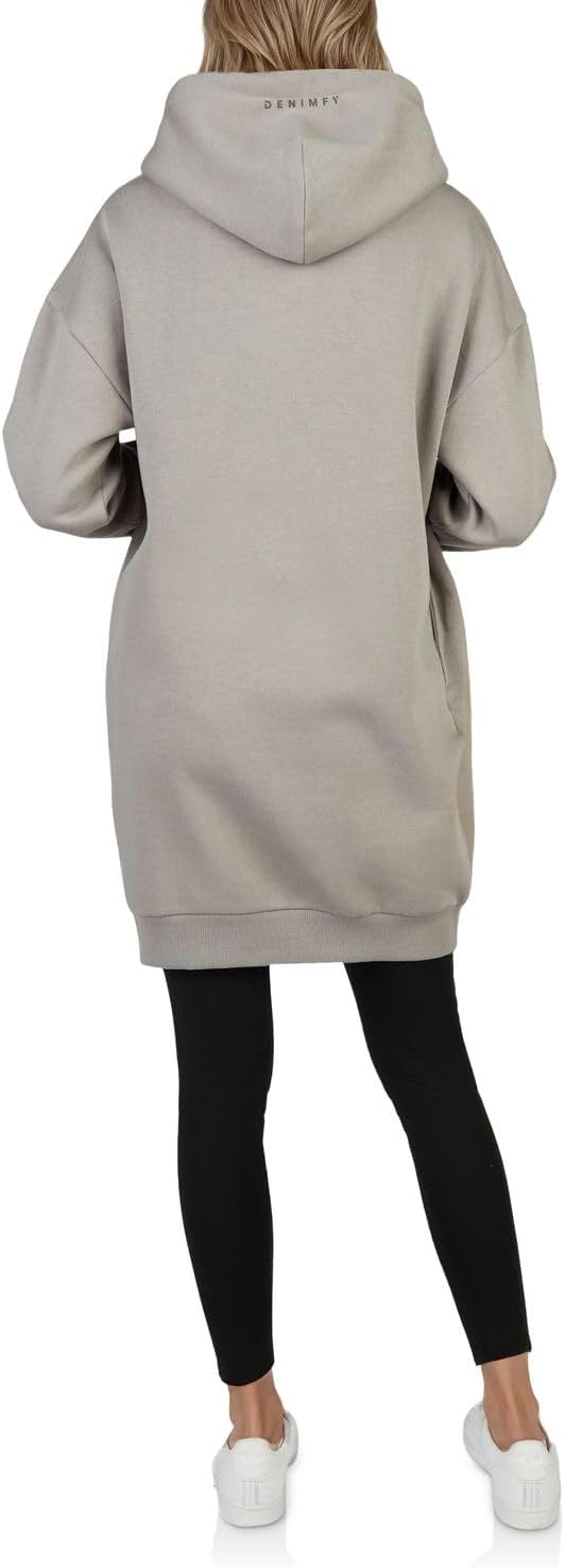 Detalle 2 de Oversized Hoodie DFAnna lang für Damen