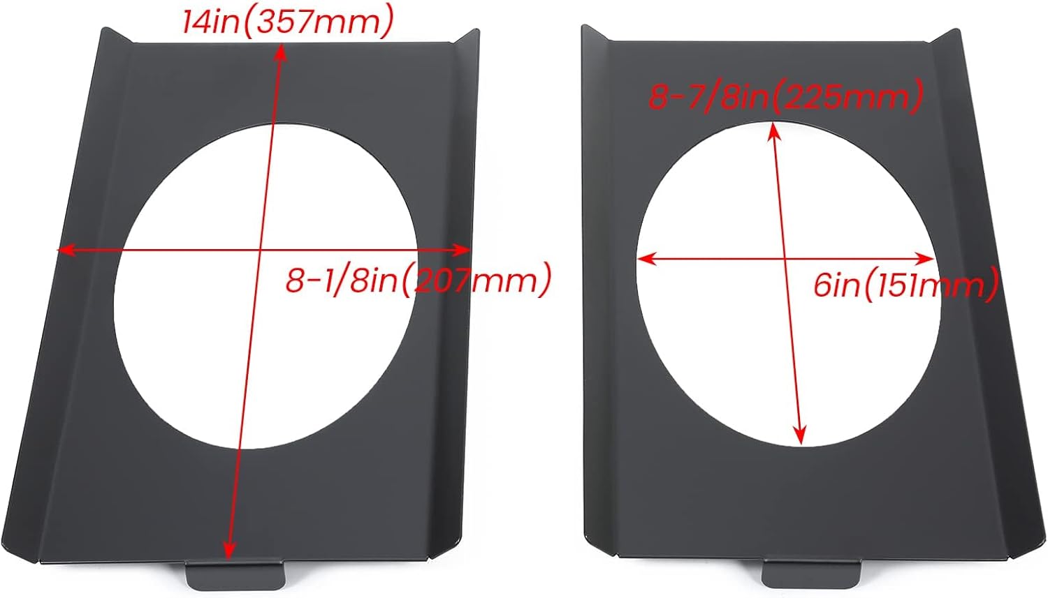 Thumbnail 2 de ECOTRIC Behind Seat Speaker Brackets 6x9