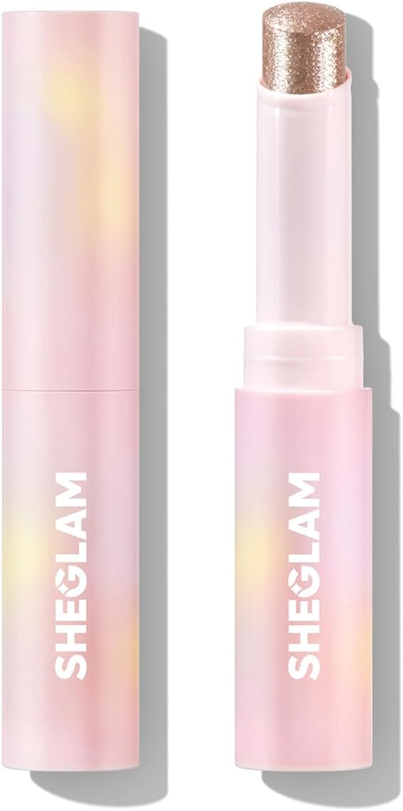 Detalle de SHEGLAM Crystal Jelly Glaze Stick Eyeshadow, Starlit Silver Shimmer