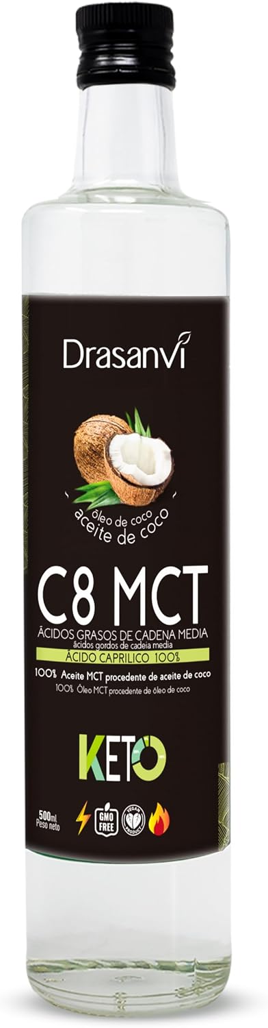 DRASANVI Aceite MCT C8 100% 🥥