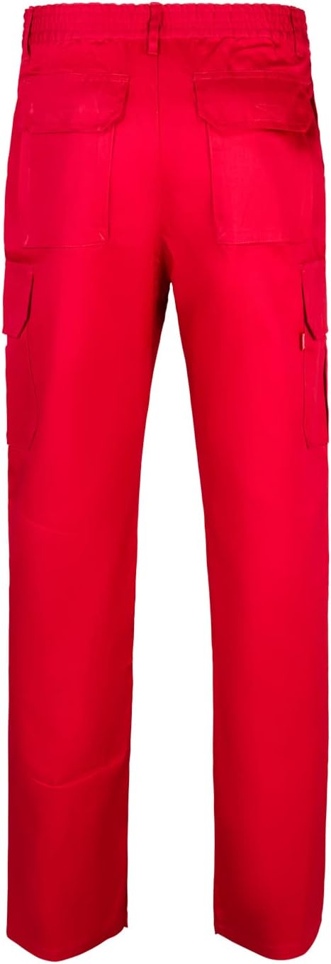 Thumbnail 2 de VELILLA 345 pantalón multibolsillos rojo talla 40