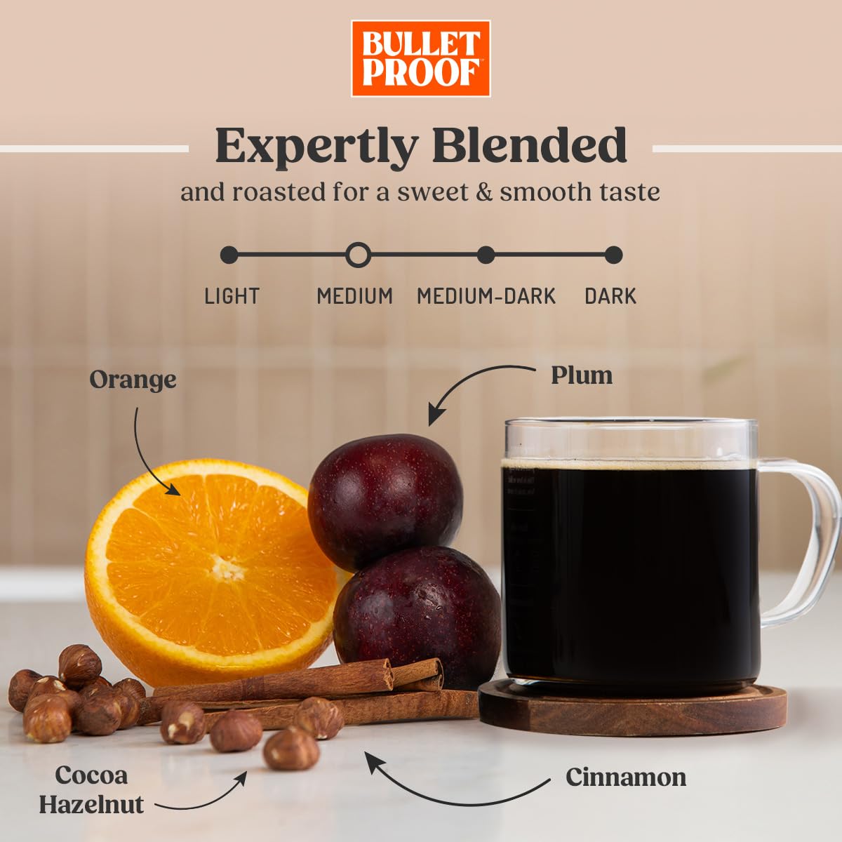Detalle 2 de Bulletproof Coffee Pods, Medium Roast