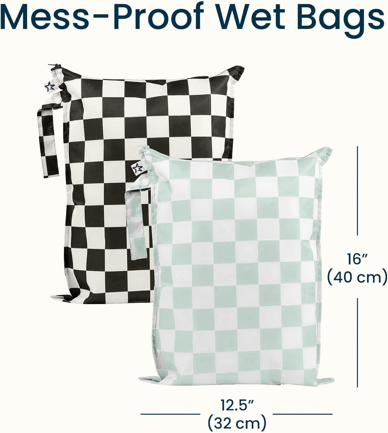 Thumbnail 4 de Tiny Twinkle Waterproof Wet Bag 2-Pack: Reusable, Durable Storage for Wet and Dirty Items