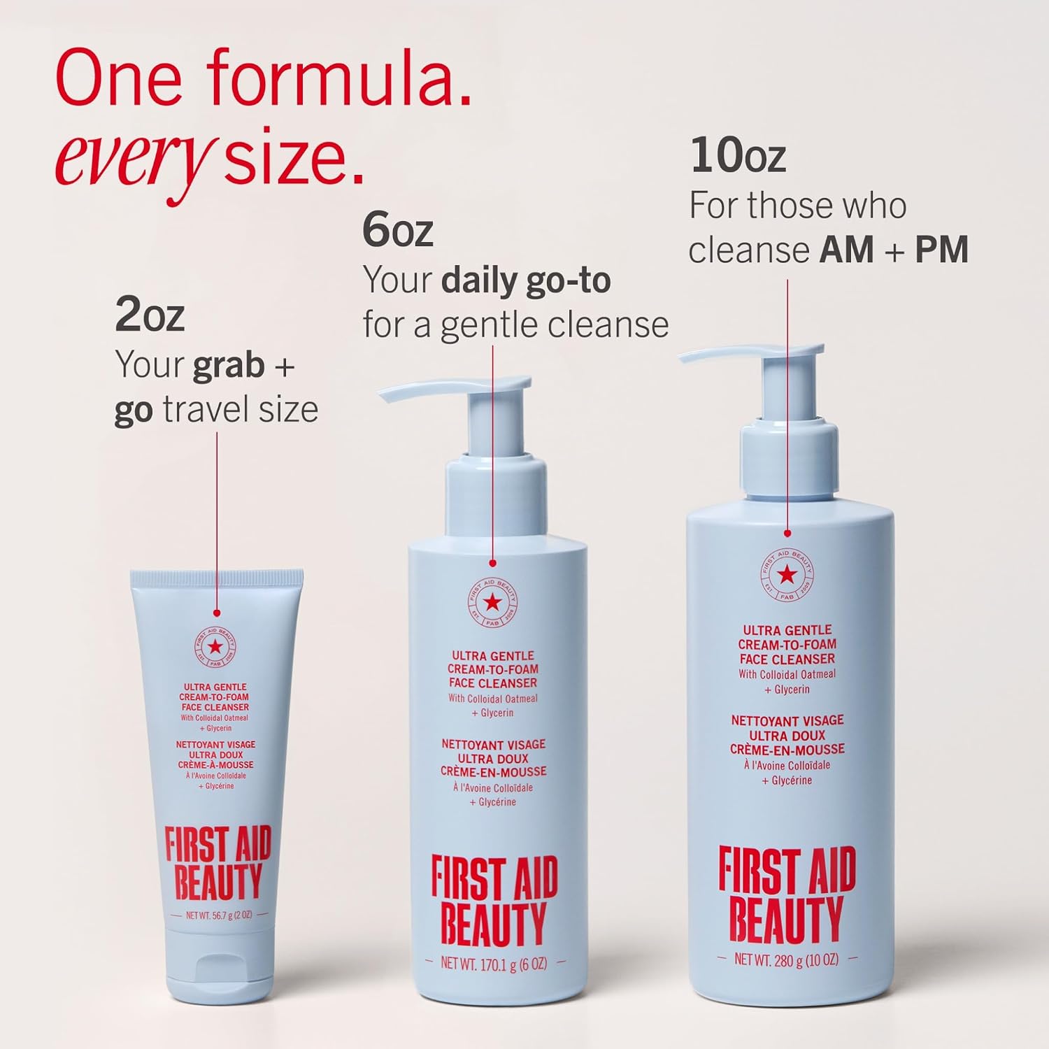 Thumbnail 6 de First Aid Beauty Ultra Gentle Cleanser 6 oz