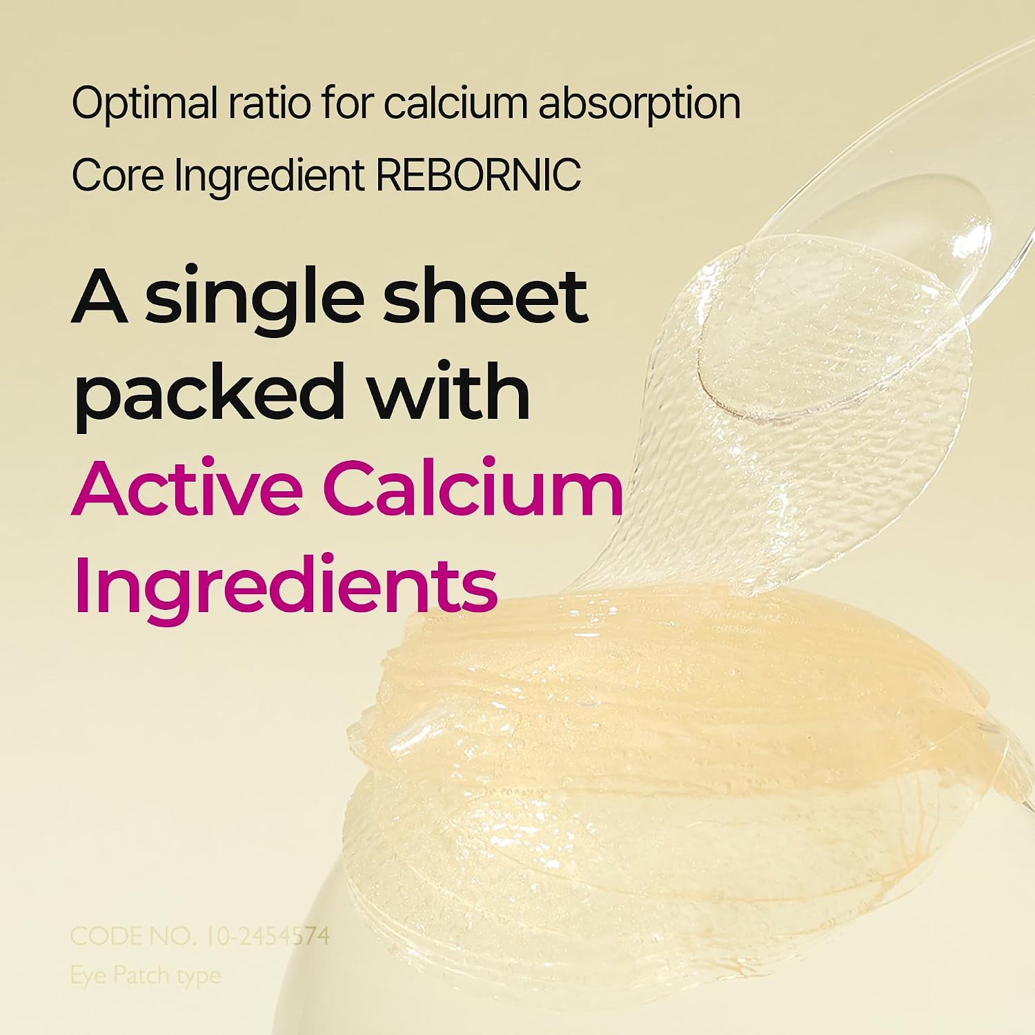 Detalle 1 de Dr.Melaxin Calcium Volume Under-Eye Patches, Hydrogel, 60 Count