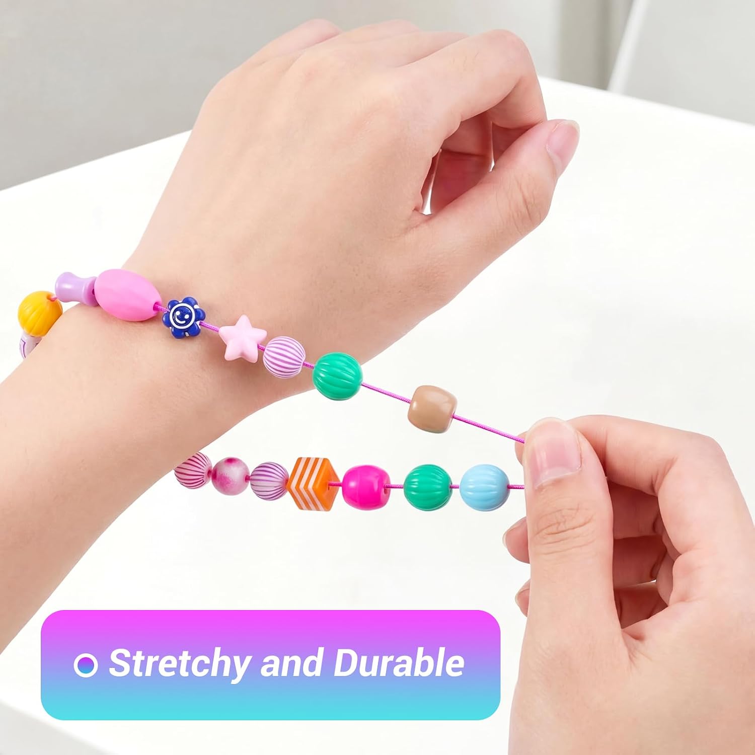 Detalle 2 de Elastic Bracelet String, 1 mm