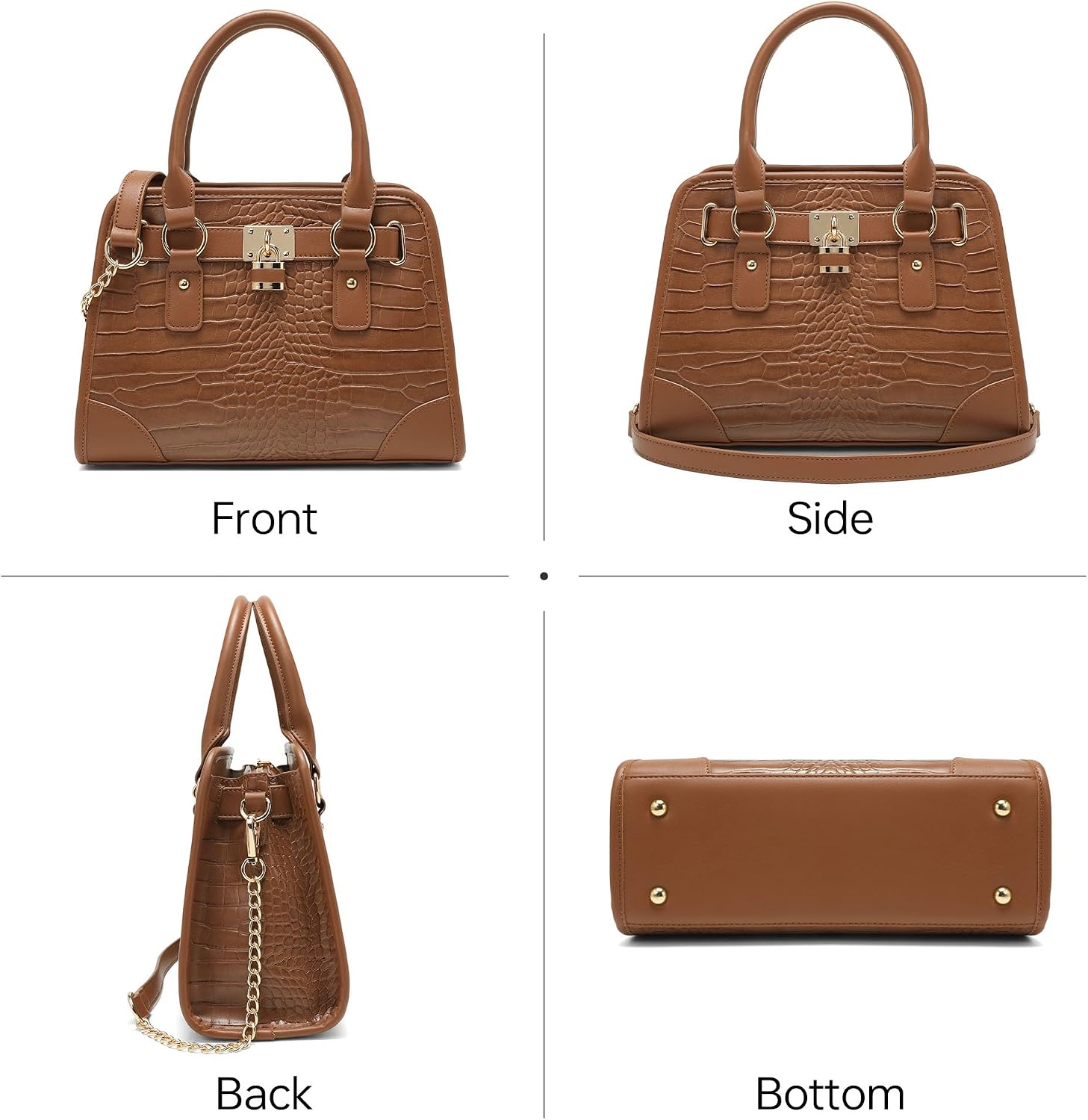 Detalle 2 de GEMIU Satchel Bag in PU Leather