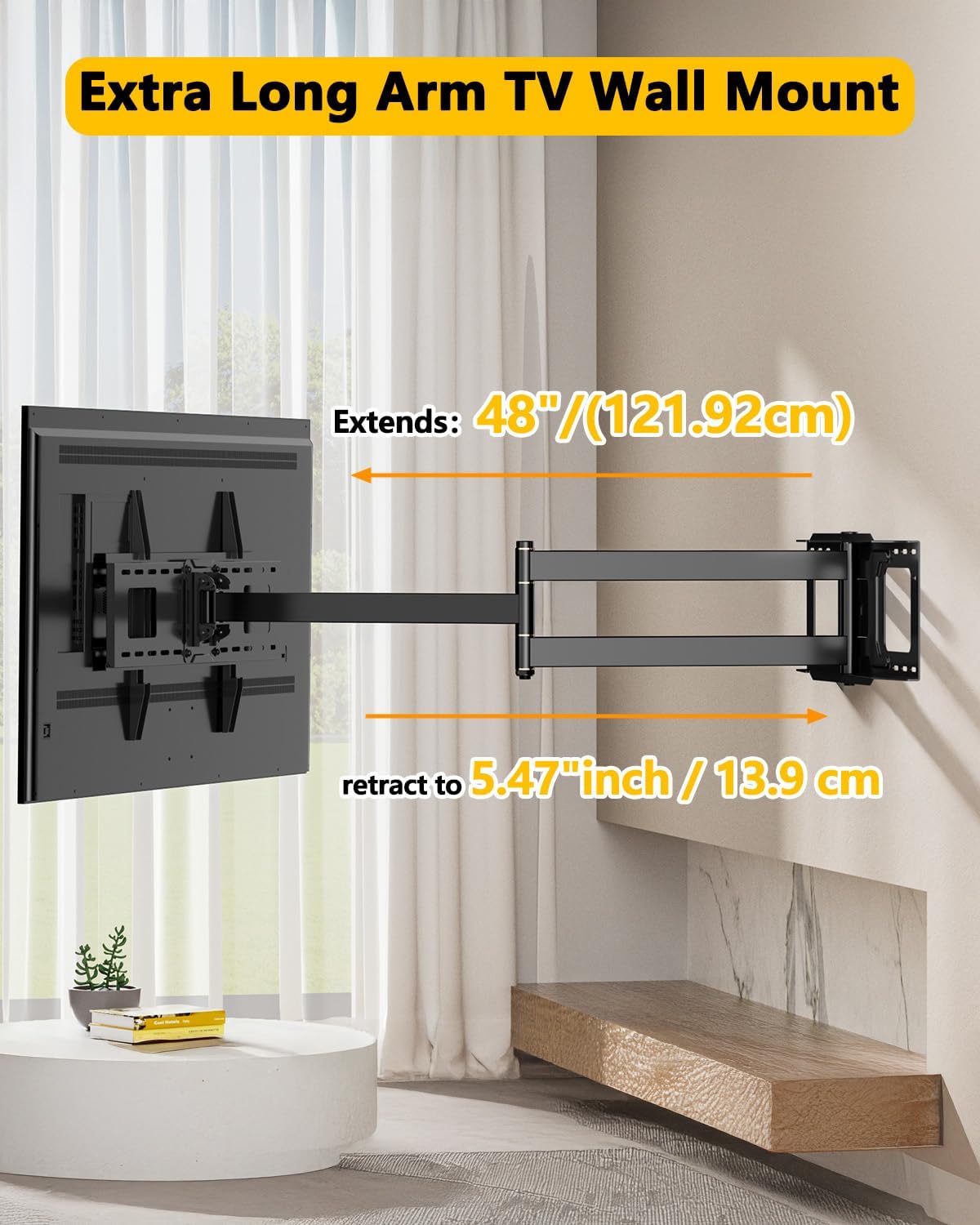 Detalle 2 de WHYFONE Soporte TV 1219mm para 37-86"