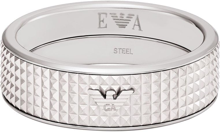 Thumbnail 1 de Emporio Armani bague acier inoxydable 9 10 11 11,5