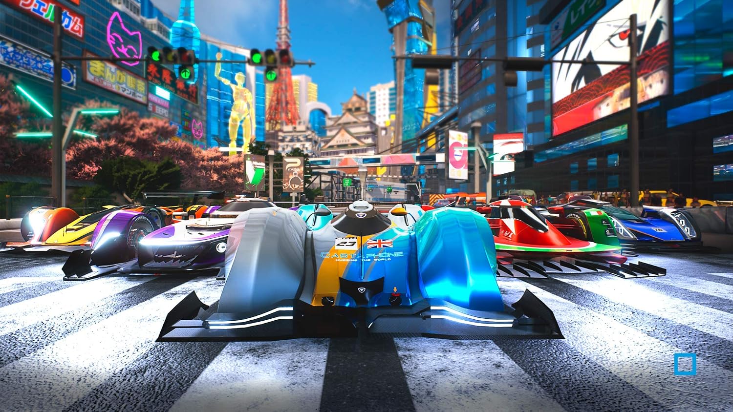 Detalle de Xenon Racer Nintendo Switch game