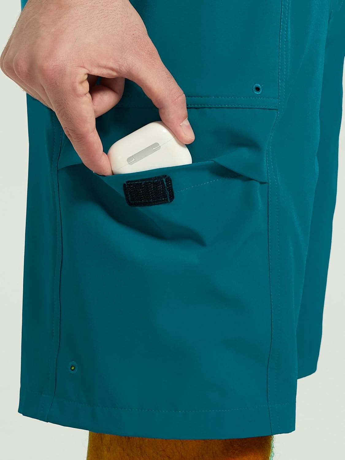 Detalle de Arcweg Men’s Long Swim Shorts with Zip Pockets