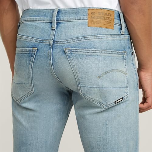 Thumbnail 4 de G-STAR 3301 Slim Jeans Azul Sun Faded 👖 para Hombre