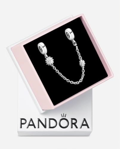 Thumbnail 6 de Pandora Sicherheitskette Gänseblümchen 5cm (798764C01) – stilvolle Ergänzung für Pandora Charm-Styling