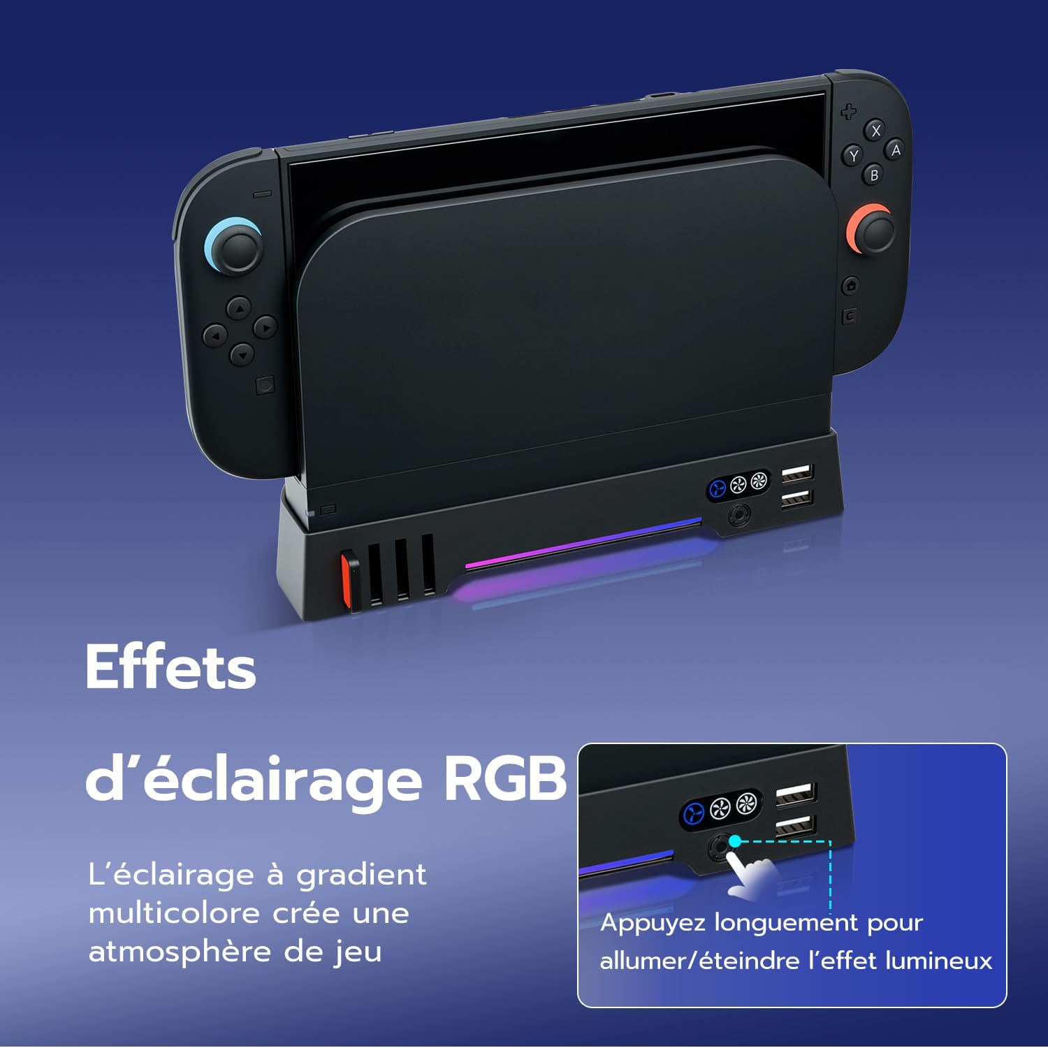 Detalle 2 de Wigearss Station de Refroidissement Switch 2 🌬