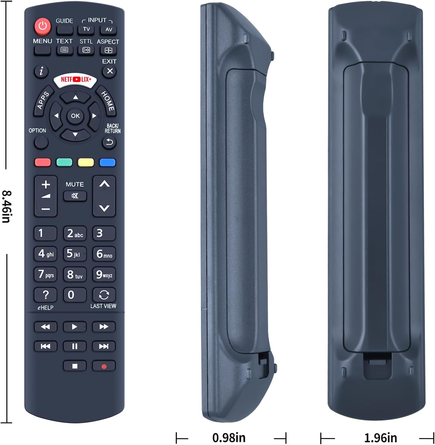 Thumbnail 5 de TCNOUMT N2QAYB001009 Replacement Remote for Panasonic TX-32CS510E / TX-49DS500E