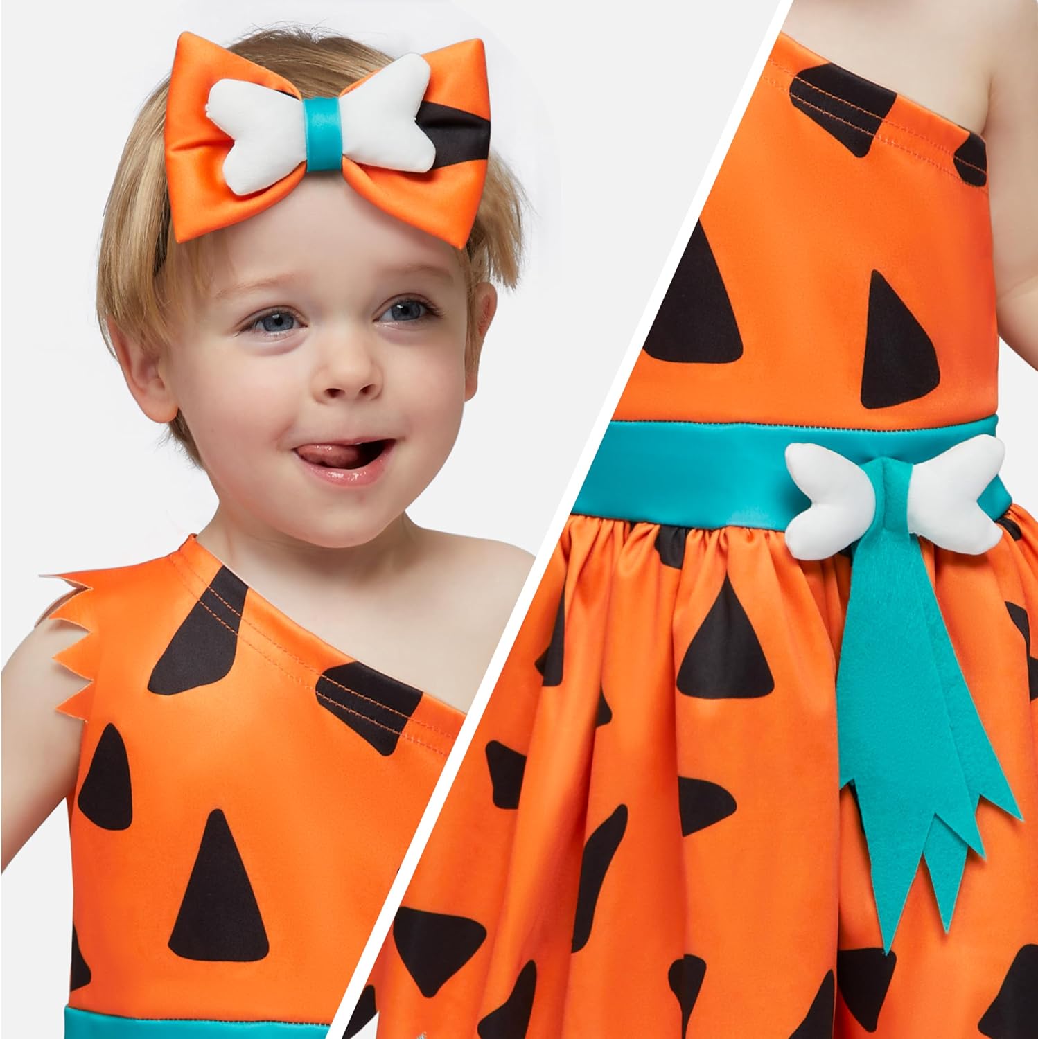 Detalle de Spooktacular Creations Toddler Caveman Costume, Polyester